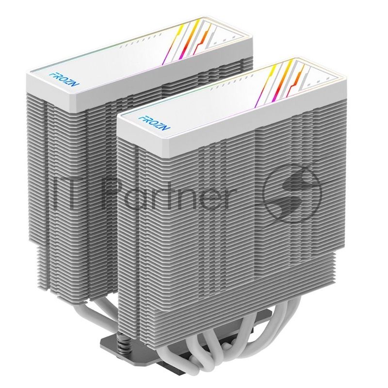 Устройство охлаждения(кулер) ID-Cooling Frozn A620 ARGb белый 120мм алюминий+медь 2000rpm 30db 4-pin 270W 154мм