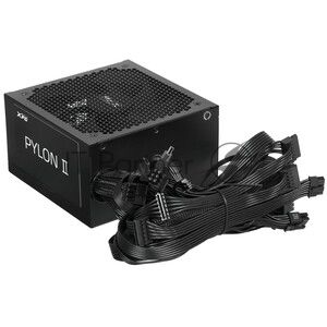 Блок питания ADATA XPG PYLON II BRONZE 650W, 650Вт, 80+ Bronze, 135мм, немодульный, черный