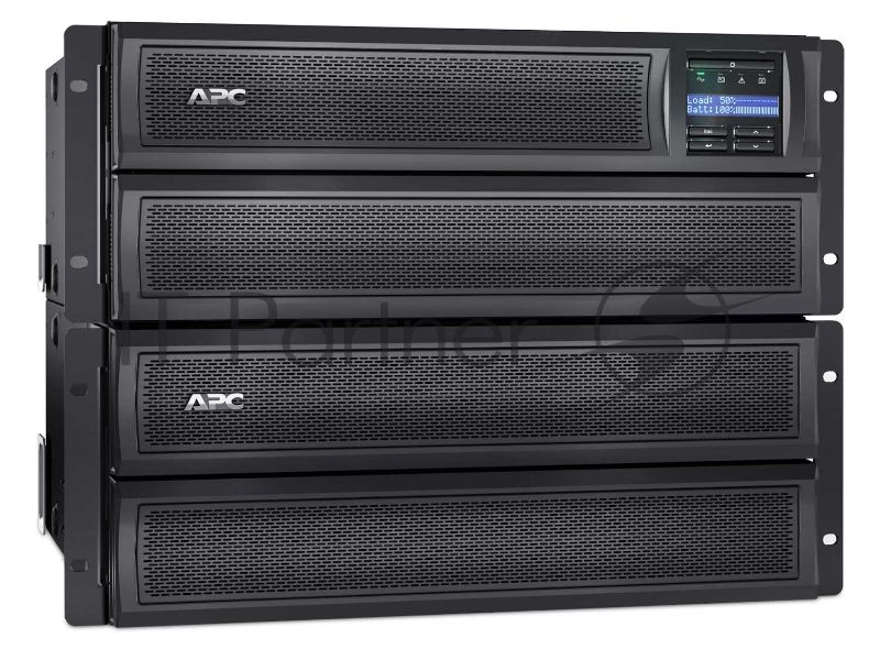 Источник бесперебойного питания APC Smart-UPS X SMX2200RMHV2U 1980Вт 2200ВА черный