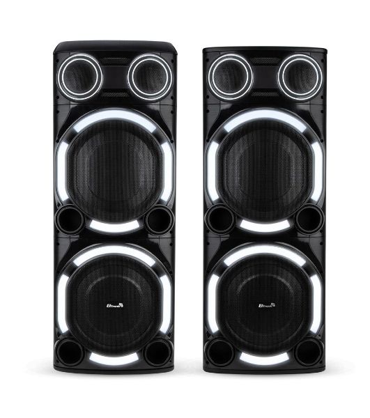 Колонка Eltronic 15" (30-57 CRAZY BOX 5000) динамик 4шт/15" комплект 2 колонки с TWS