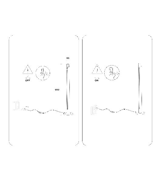 Светильник Ambrella light TN71342 WH белый LED 10W 4200K D60*900