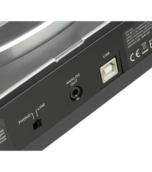 Проигрыватель винила Audio-Technica AT-LP60XUSB полностью автоматический серебристый