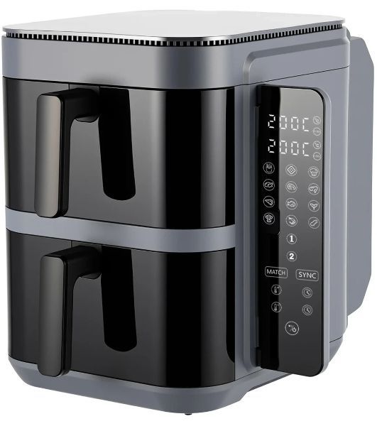 Аэрогриль TopDevice DUO TDA1005 черный, 2800 Вт, 11 л, сенсор, 12 программ