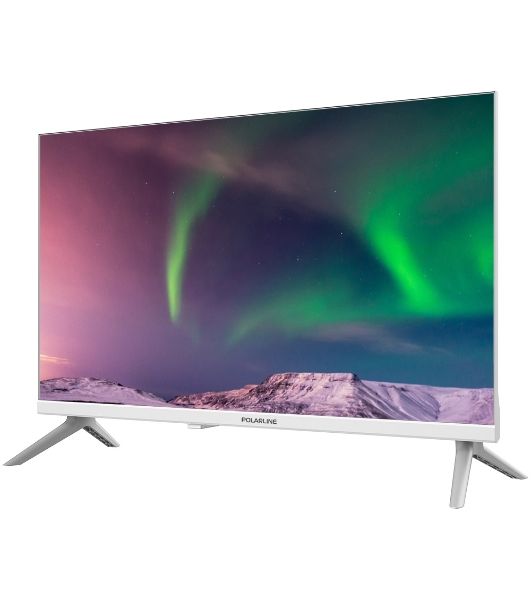 Телевизор Polarline 24" 24PL52TC (Rev. 2) белый LED HD 60Hz