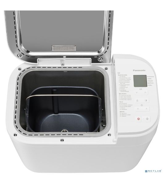 Хлебопечка Panasonic SD-B2510WTS белый, 550 Вт, 1.1 кг, 21 программа