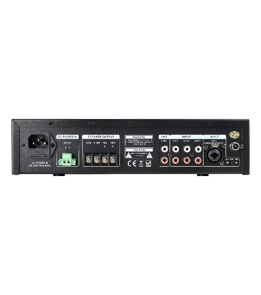 Микшер-усилитель Intrend ITMXAMP-120MT MP3, FM тюнер, USB, Bluetooth, 2хMic/3хLine входы, 1хLine выход,120 Вт, 4/8Ом/100V, IR-пульт в комплекте