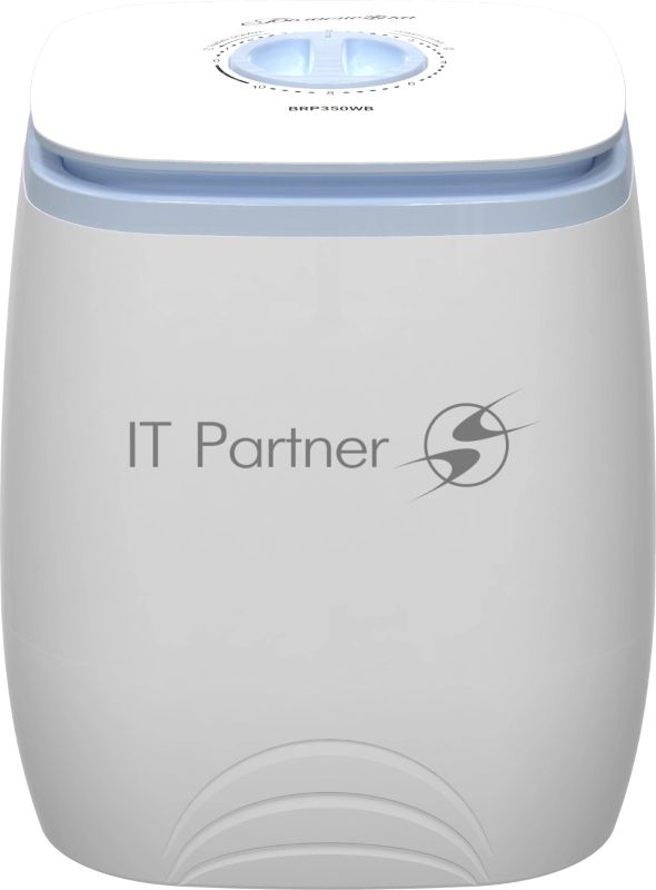 Стиральная машина Белоснежка BRP350WB белый, загрузка вертикальная 3,5 кг, Без отжима, класс: А