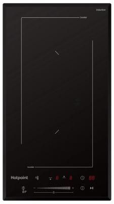 Индукционная варочная поверхность Hotpoint HS 1430 BA, 2 конфорки, с зоной расширения, стеклокерамика, 3500 Вт