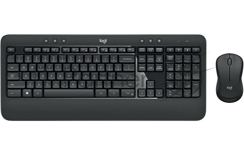 Комплект клавиатура+мышь Logitech MK540 Advanced беспроводной, USB, 1000 DPI, чёрный