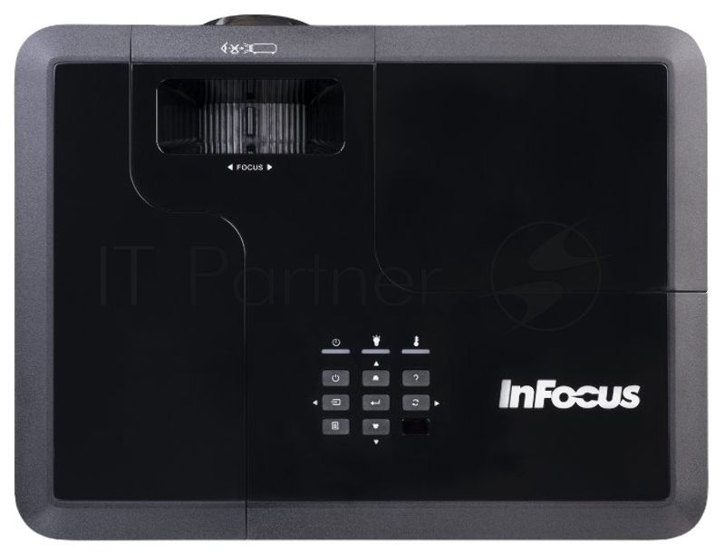 Проектор INFOCUS IN136ST DLP, 4000 ANSI Lm,WXGA (1280x800), 28500:1, 0.521:1, 3.5мм in,Composite video, VGA, HDMI 1.4a x3 (поддержка 3D), USB-A (для SimpleShare и др.), лампа 15000ч.(ECO mode),3.5мм out, Monitor out(VGA),RS232,RJ45,21дБ, 4,5 кг.