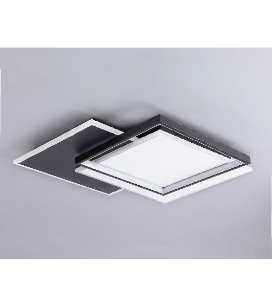 Светильник Ambrella light FA7723 WH/BK белый/черный 3000K-6400K 82W 500*500*70 (ПДУ РАДИО 2.4G)