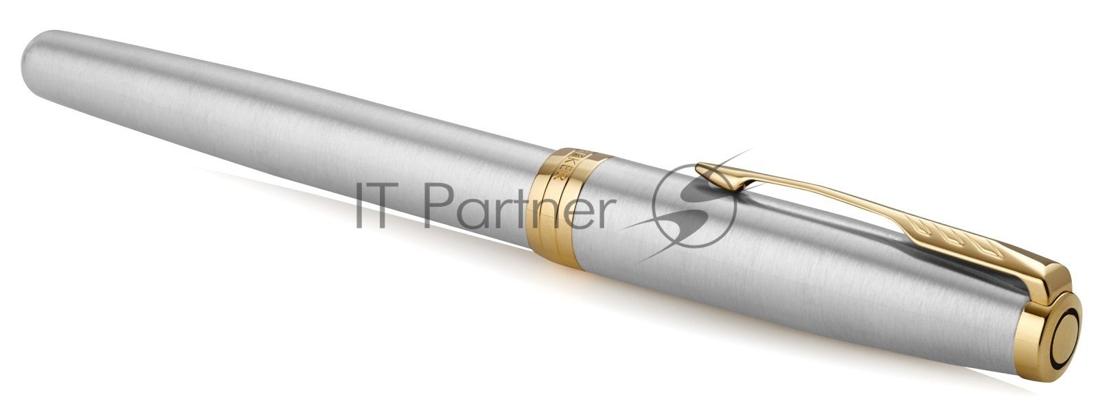 Ручка перьевая Parker Sonnet Core F527 (CW1931504) Stainless Steel GT, F, сталь нержавеющая, подарочная коробка