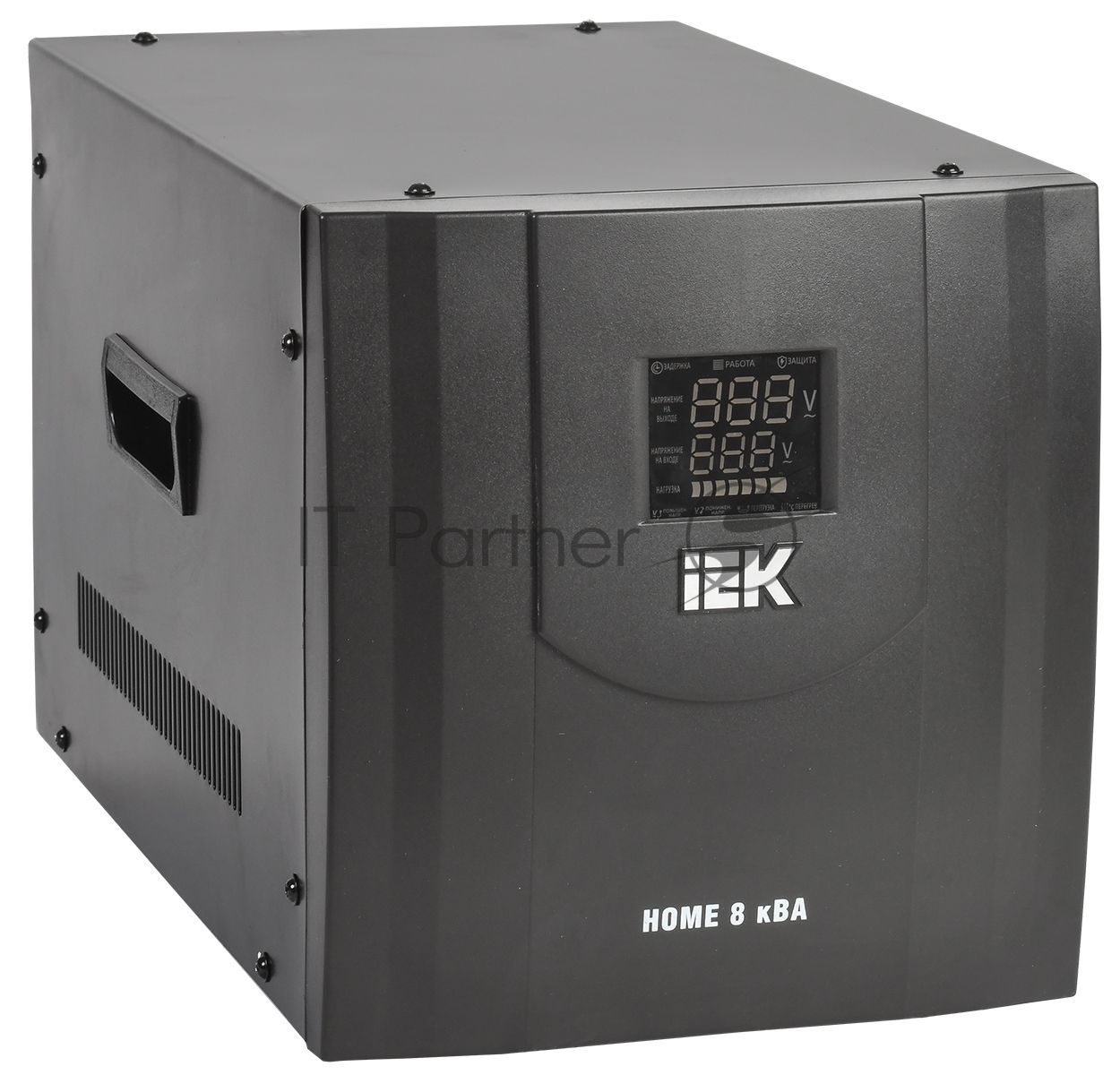 Стабилизатор напряжения Iek IVS20-1-08000 серии HOME 8 кВА (СНР1-0-8) IEK
