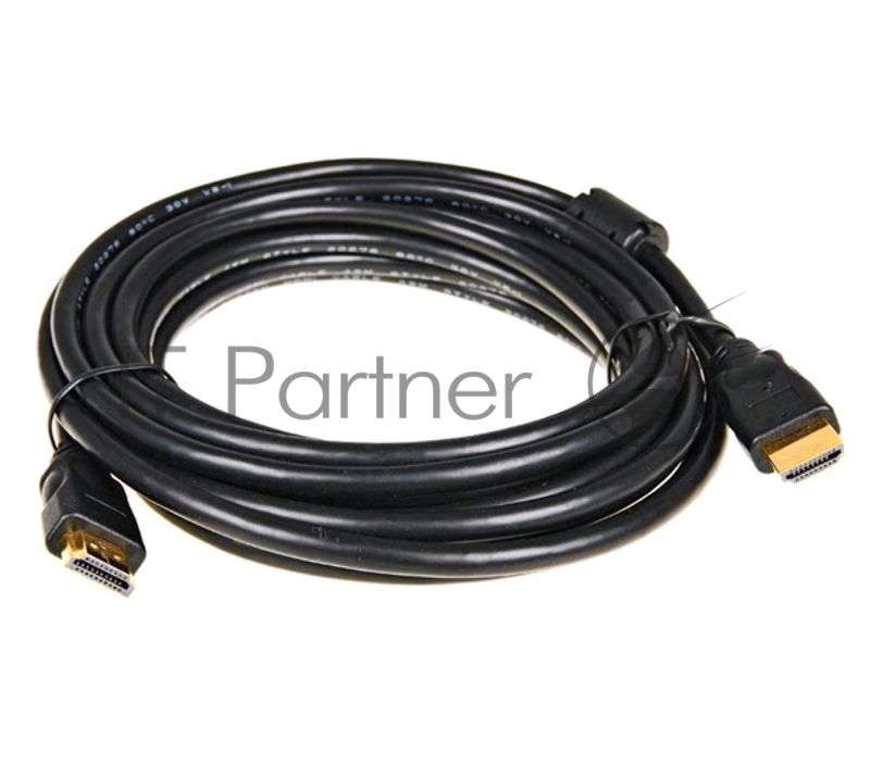 Кабель 5bites APC-014-020 HDMI M/HDMI M V1.4b, высокоскоростной, ethernet+3D, зол.разъемы, ферр.кольца, 2м.