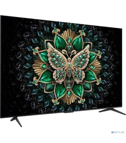Телевизор TCL 75" 75C6K черный Mini LED UHD 144Hz Google TV