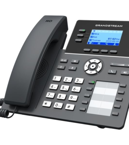 Телефон IP Grandstream GRP2604P черный