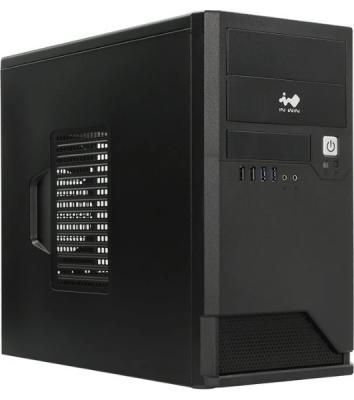 Компьютерный корпус Mini Tower InWin EMR048 черный U2.0*2+U3.0*2+A(HD) mATX (без блока питания)