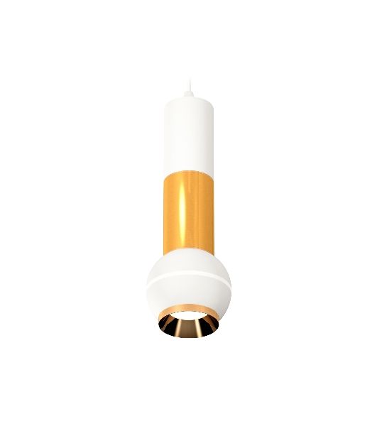 Светильник Ambrella XP1101030 SWH/PYG белый песок/золото желтое полированное MR16 GU5.3 LED 3W 4200K