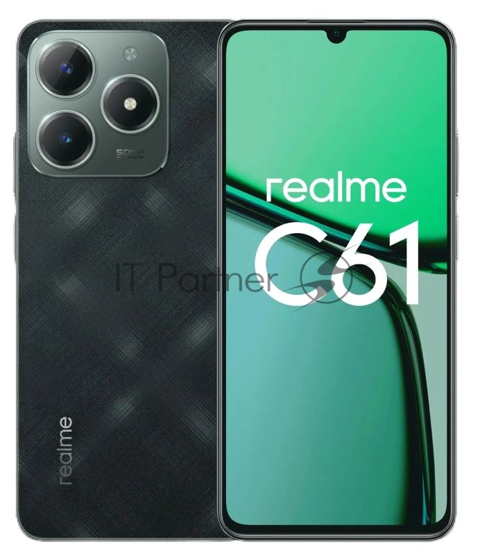Смартфон Realme C61, 8/256Gb, зеленый