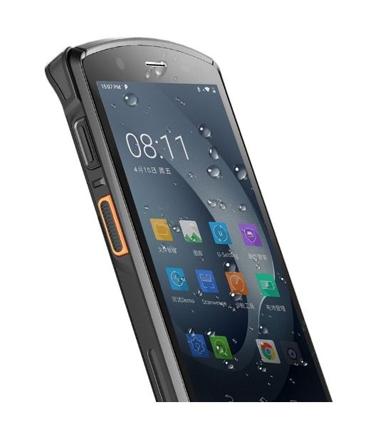 Терминал сбора данных Urovo DT50 (DT50-SH7S11E4F31) 2D Image Honeywell HS7, 4/64 ГБ, Android 11, USB, Bluetooth, WiFi, NFC, USB Type-C, MicroSD, Аудио выход, Вход микрофона, SIM, 2G, 3G, 4G, 5.7 ", 720x1440 pix, сенсорный