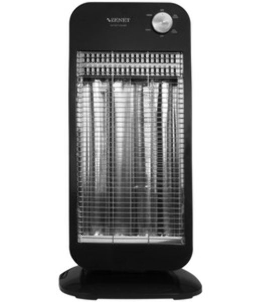 Тепловентилятор Zenet ZET-517 белый, керамический, 20 м², 1000 Вт, термостат