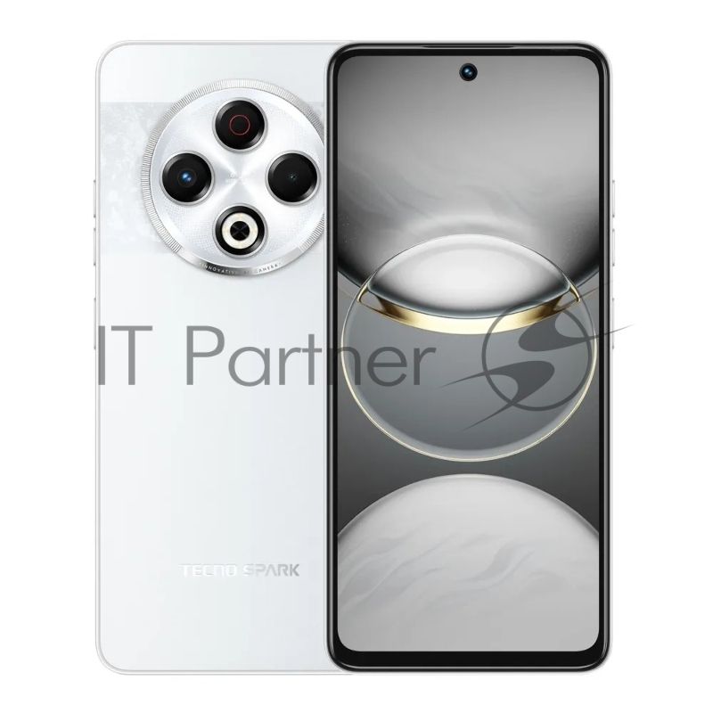 Смартфон Tecno SPARK 30, 8/128Gb, белый