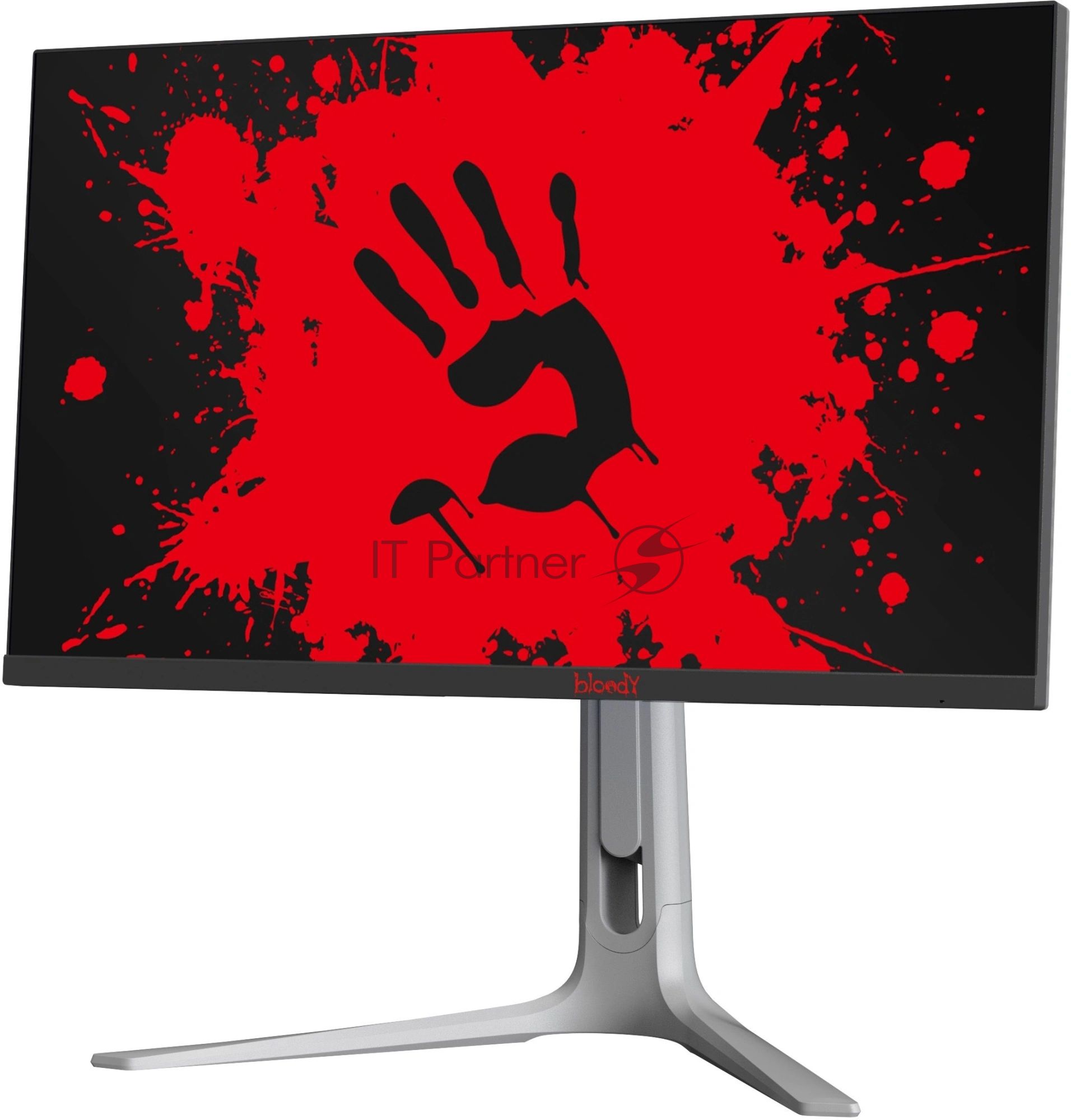 Монитор 27" BLOODY MN272Q IPS 2560x1440, 240 Гц, 5 мс, 16:9, 400 кд/м², 2xHDMI, 2xDisplayPort, трехсторонний безрамочный дизайн, Flicker Free, Low Blue Light, HDR10, темно-серый