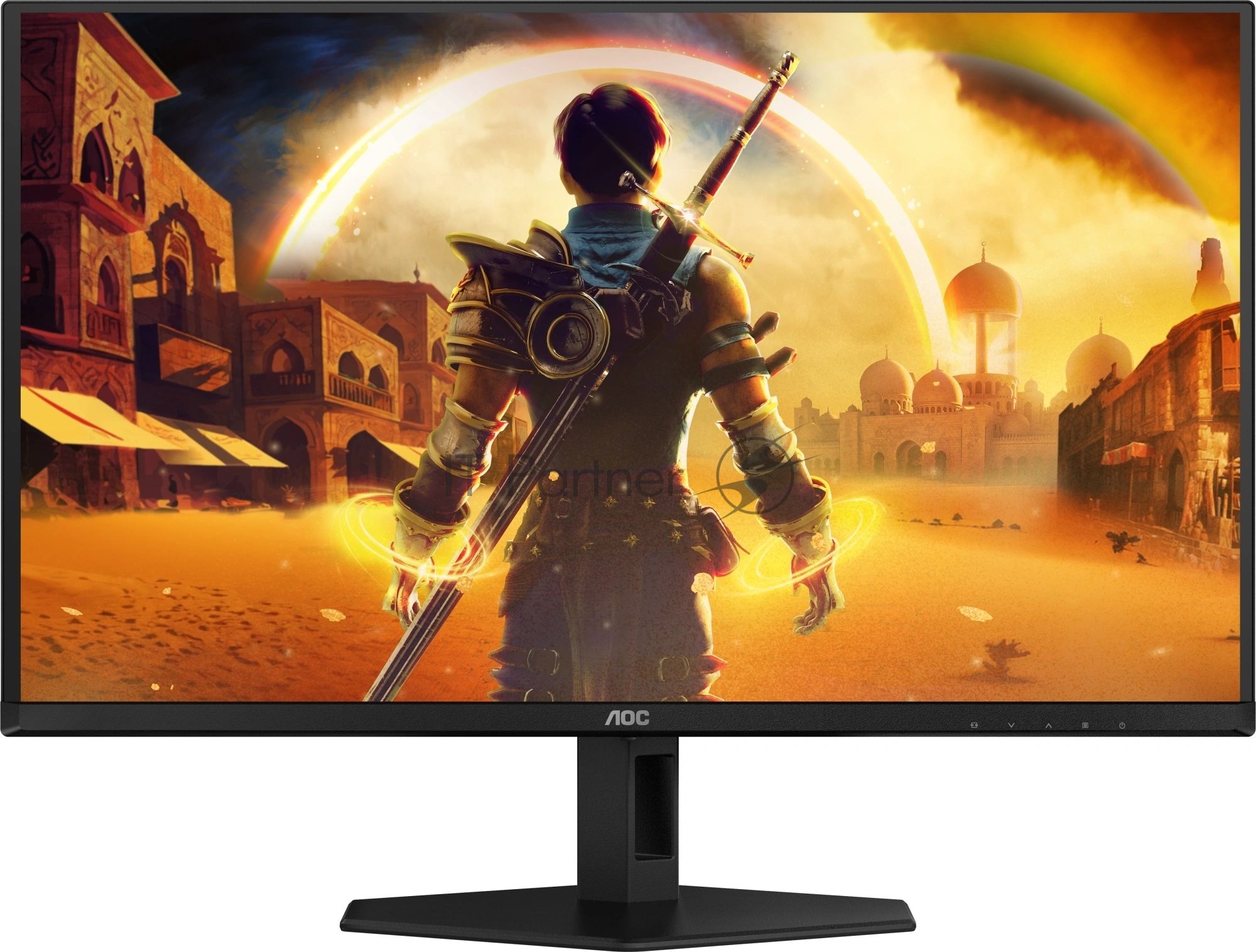 Монитор 27" AOC Q27G40ZDF QD-OLED 2560x1440, 240 Гц, 0.03 мс, 16:9, 200 кд/м², HDMI, DisplayPort, Flicker Free, Low Blue Light, черный