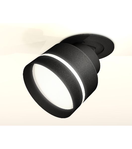 Светильник Ambrella Light XM8102525 SBK/FR черный песок/белый матовый GX53 (A2242, A2106, C8102, N8462)