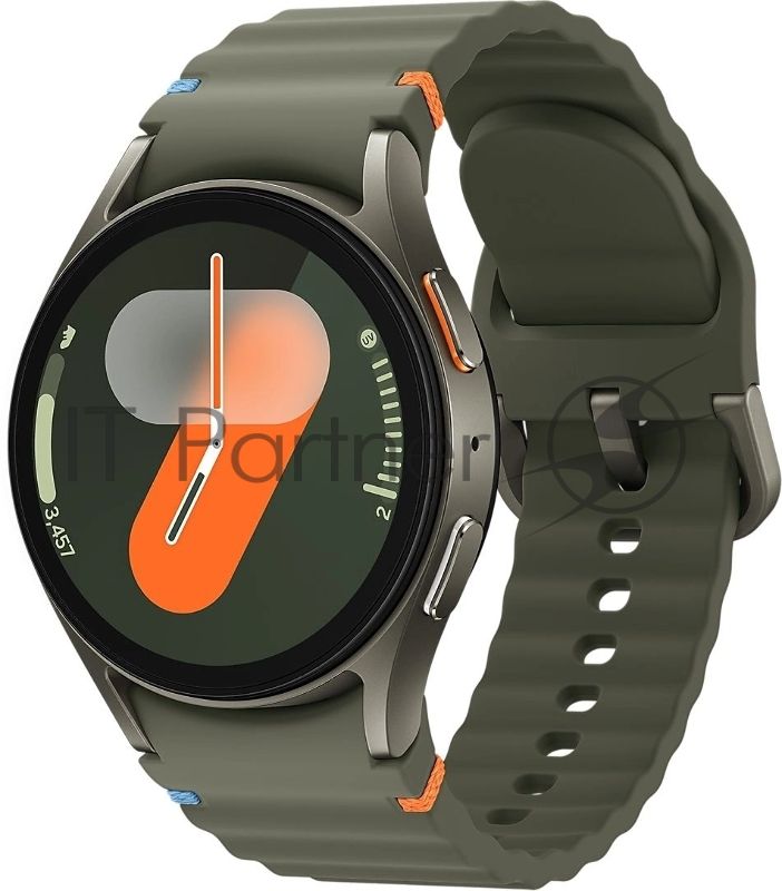 Смарт-часы Samsung Galaxy Watch 7 LTE 40мм 1.31" AMOLED корпус зеленый, ремешок зеленый