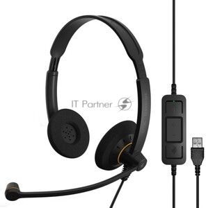 Гарнитура EPOS Impact 760 чёрный, проводная, USB / USB-C
