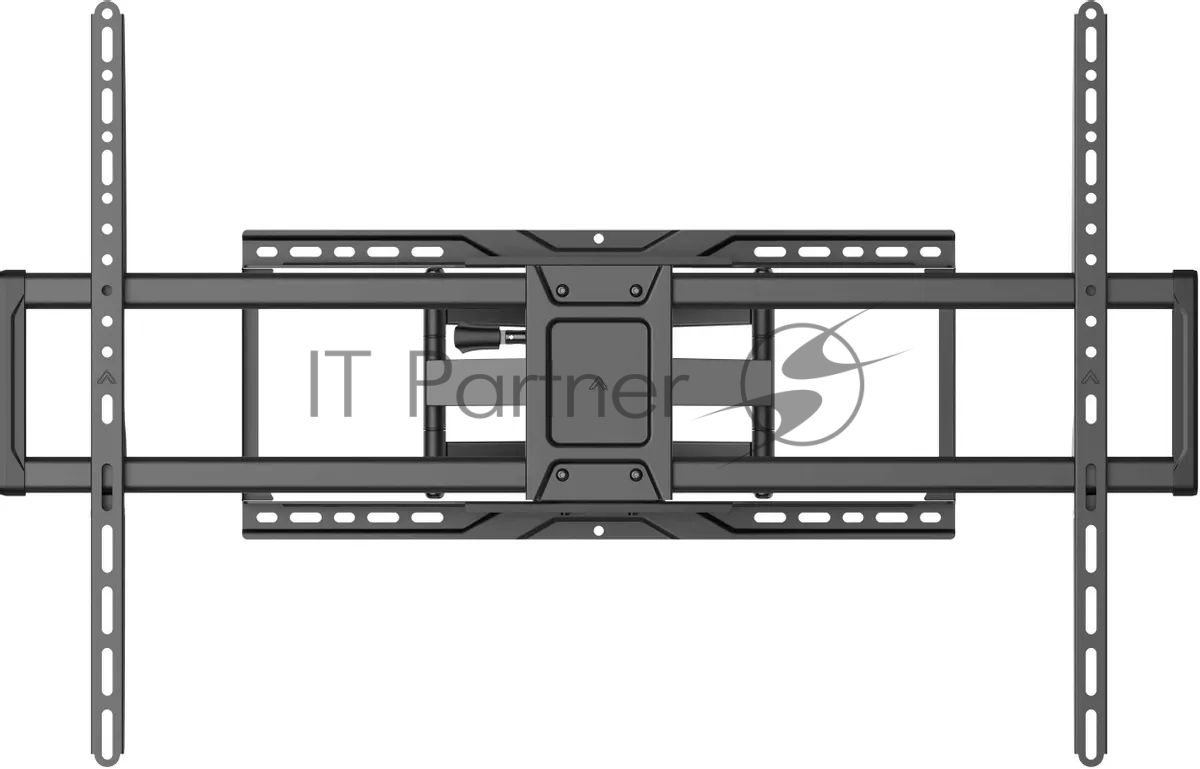 Кронштейн для телевизора Ultramounts UM968 черный 43"-105" макс.75кг настенный поворот и наклон