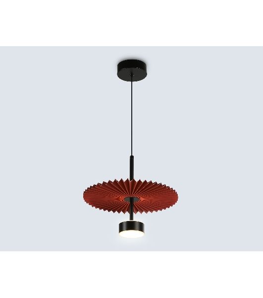 Светильник Ambrella light LH72613 BK/RD черный/красный 6W 3000K D300*260-1770