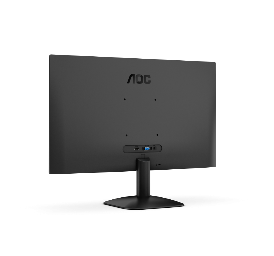 Монитор 23.8" AOC 24B31H IPS 1920x1080, 120 Гц, 4 мс (1 мс MPRT), 16:9, 300 кд/м², VGA, HDMI 1.4, 3.5 Jack, динамики (2x2 Вт), HDR10, Adaptive-Sync, черный