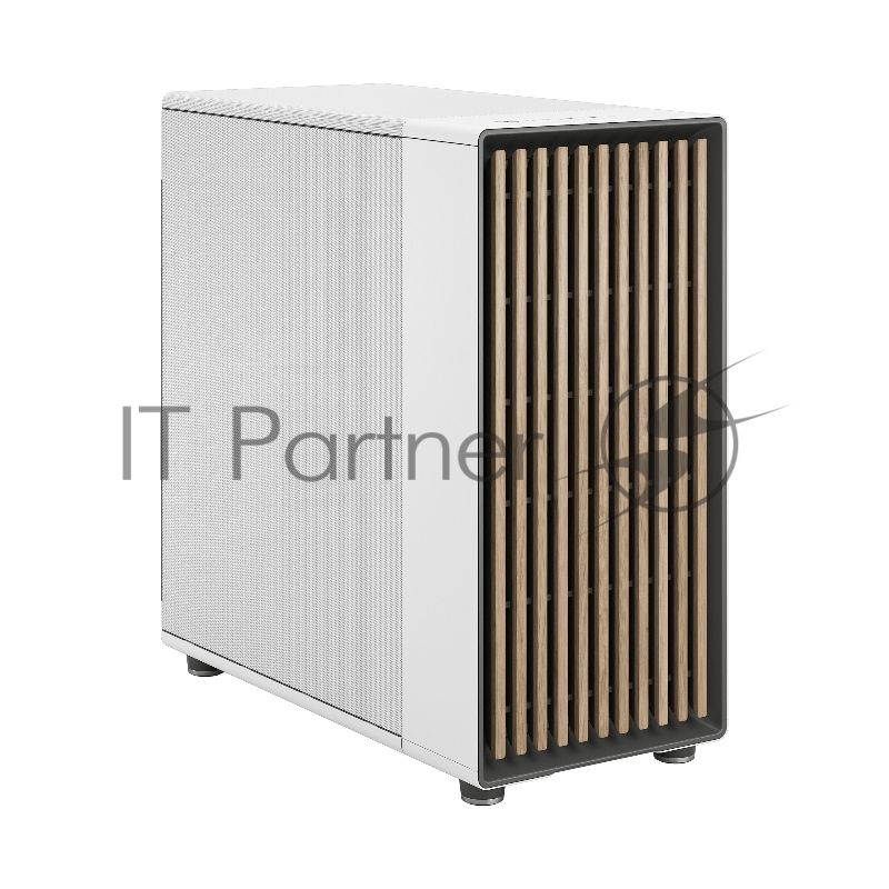 Компьютерный корпус без блока питания Fractal Design North XL, Full-Tower, 3x140мм, 2xUSB-A 3.2 + 1xUSB 3.2 Type-C E-ATX, ATX, mATX, mITX Wood panel, Chalk белый