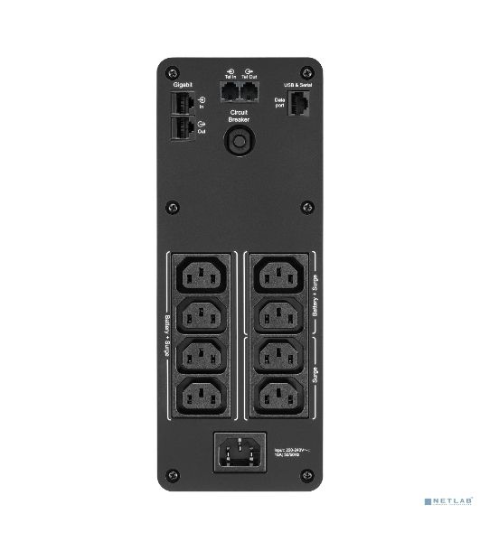 Источик бесперебойного питания APC  Back-UPS Pro BR 1200VA/720W, Sinewave,8xC13 Outlets(2 Surge & 6 batt.), AVR, LCD, Data/DSL protect, USB