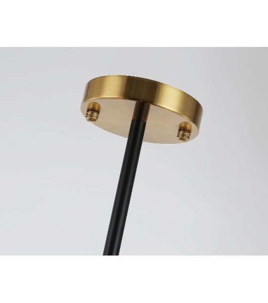 Люстра Ambrella light LH55515/12 BK/BS/CL черный/латунь/прозрачный E14*12 max 40W D860*905