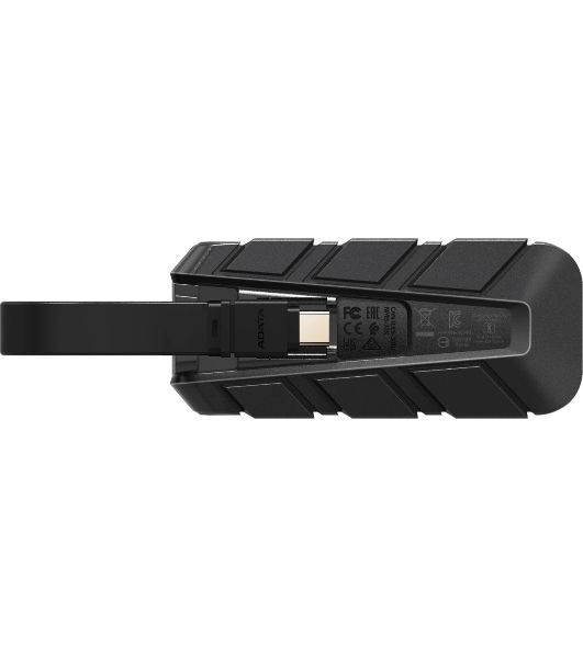 Внешний SSD ADATA SC740, 1TB, USB 3.2 Gen 2 Type-C, R/W 1050/1000, синий