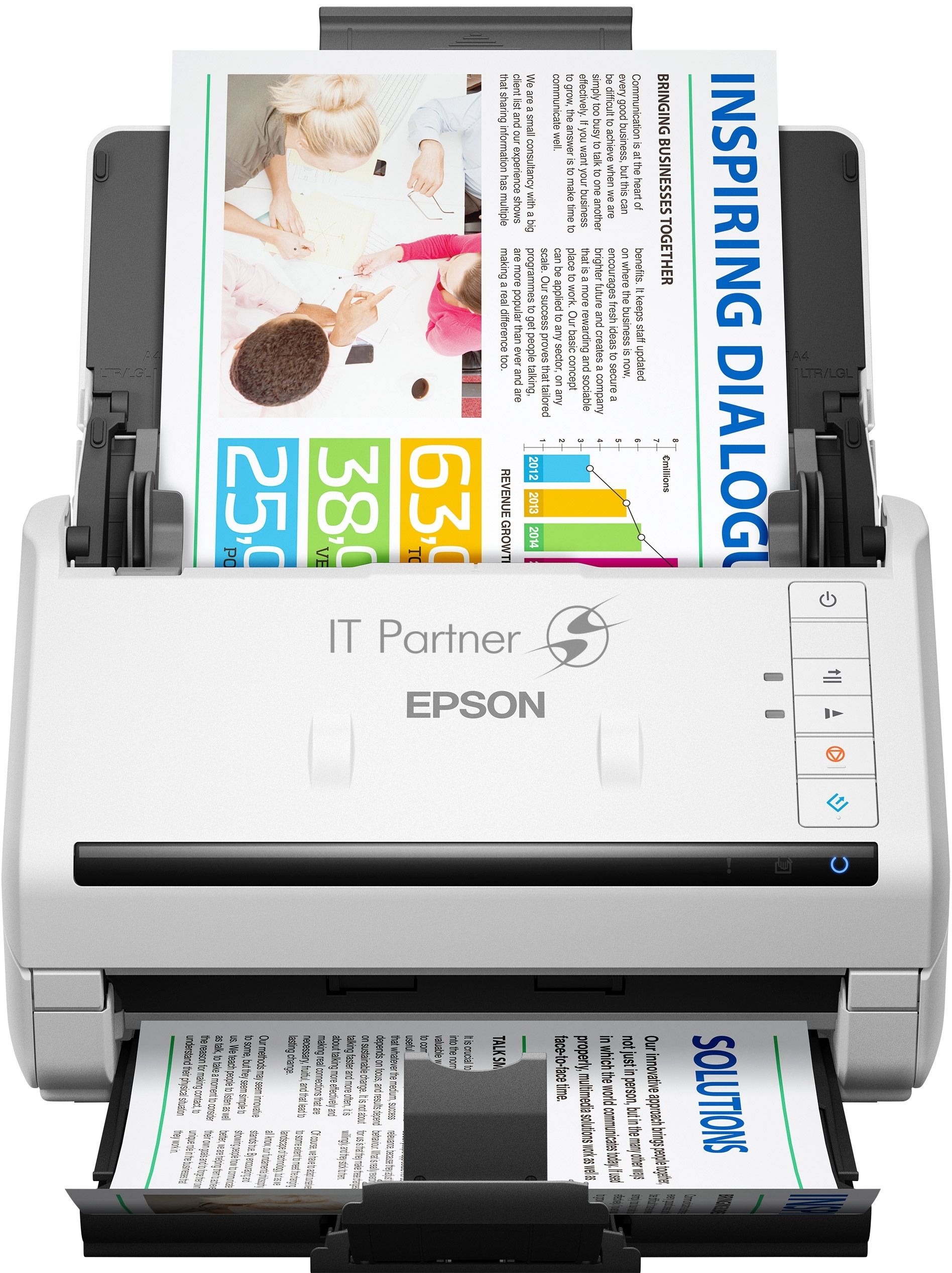 Сканер Epson WorkForce DS-530II A4