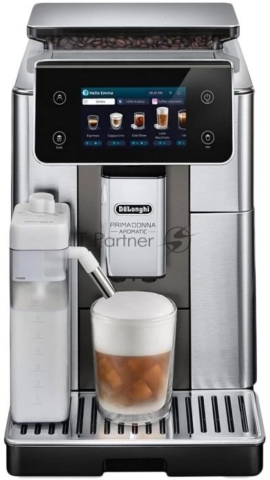 Кофемашина Delonghi ECAM630.75.TM 1450Вт черный/серебристый