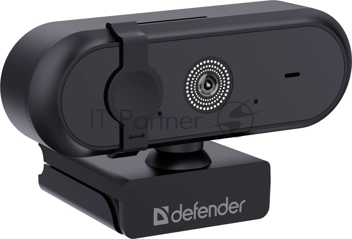 Веб-камера Defender G-lens 2788 UHD 3840x2160, 30 кадр/с, USB, шторка приватности, крепление на мониторе