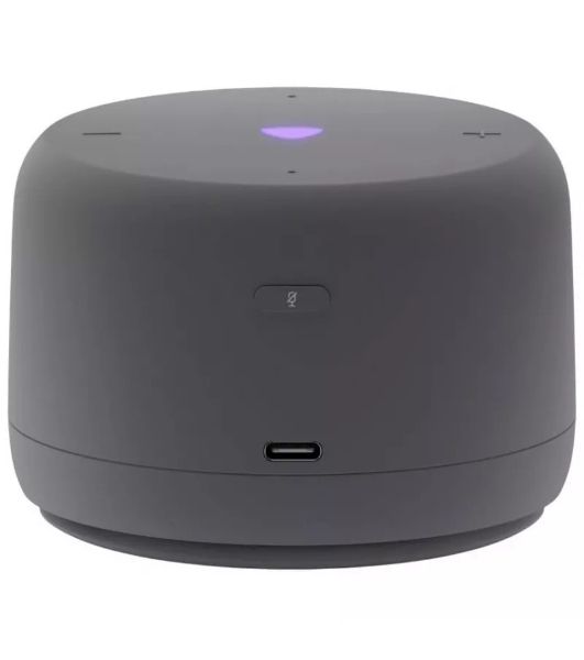 Умная колонка Яндекс Станция Лайт 2, 6Вт, компактная, 1 динамик, Matter, Wi-Fi, Bluetooth 5.0, Алиса, серый