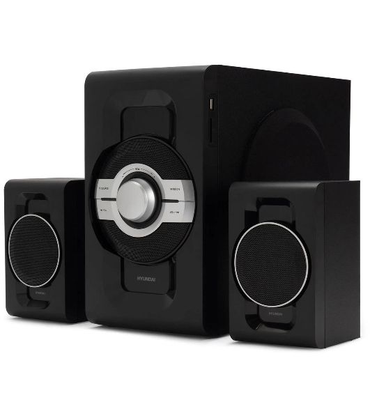 Микросистема Hyundai H-MS1403 черный 60Вт FM USB BT SD