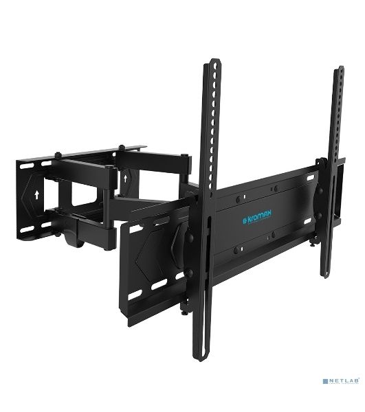 Кронштейн для телевизора Kromax PIXIS-XL-2 черный 40"-90" макс.50кг настенный поворот и наклон
