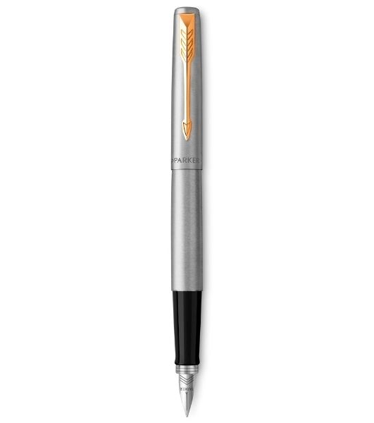 Ручка перьевая Parker Jotter Core F691 (CW2030948) Stainless Steel GT, M, сталь нержавеющая, подарочная коробка