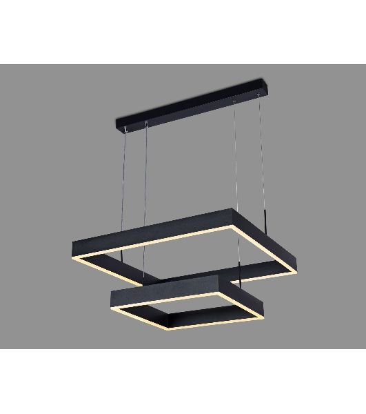 Светильник Ambrella light FA6633/2 BK черный 108W 600*600*720 (ПДУ РАДИО 2.4G)