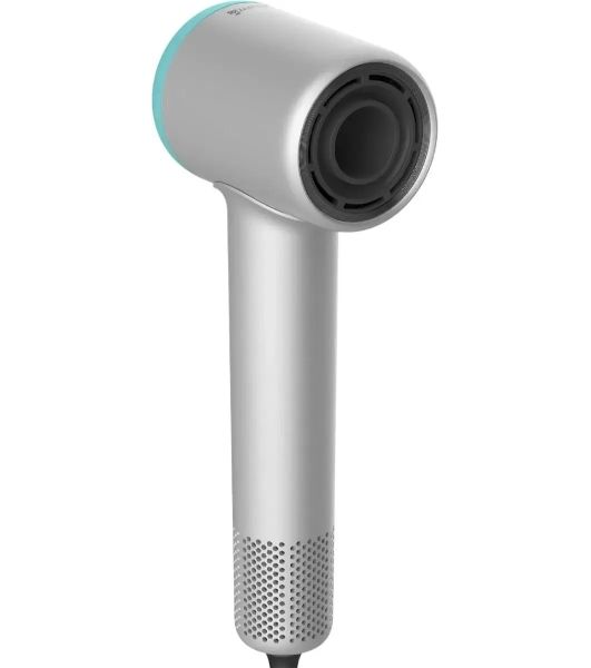 Фен Deerma DEM-CF51W серый, 1400 Вт, компактный, ионизация