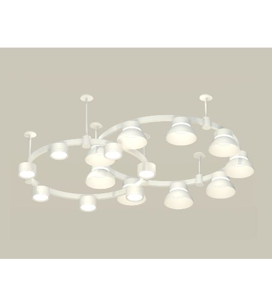 Светильник Ambrella light XR92211101/16 SWH/FR белый песок/белый матовый GX53 (A9221, A9226, C9241, C9236, N8140, N8112)