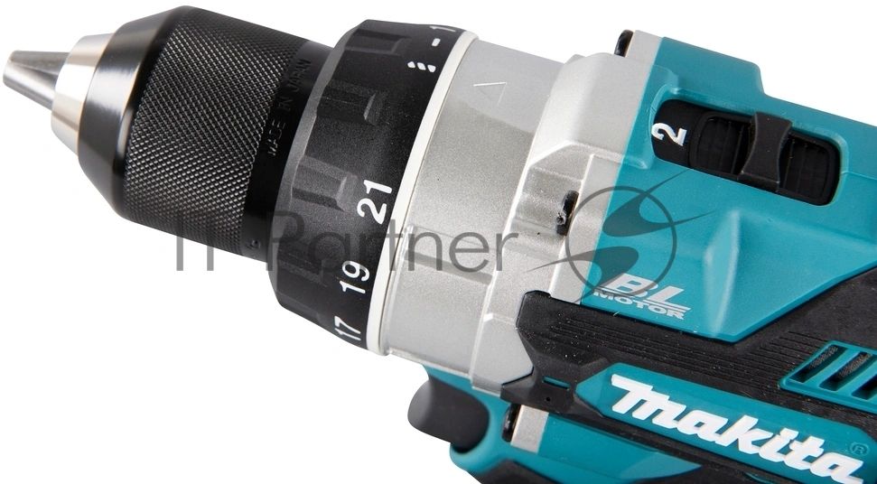 Дрель-шуруповерт Makita DDF486RTJ, 18 В, 5 Ач, 130 Нм, бесщеточный