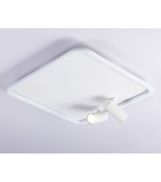 Светильник Ambrella light FL5114/1+2 WH белый 97W 3000K-6400K 480*480*130 (ПДУ ИК)
